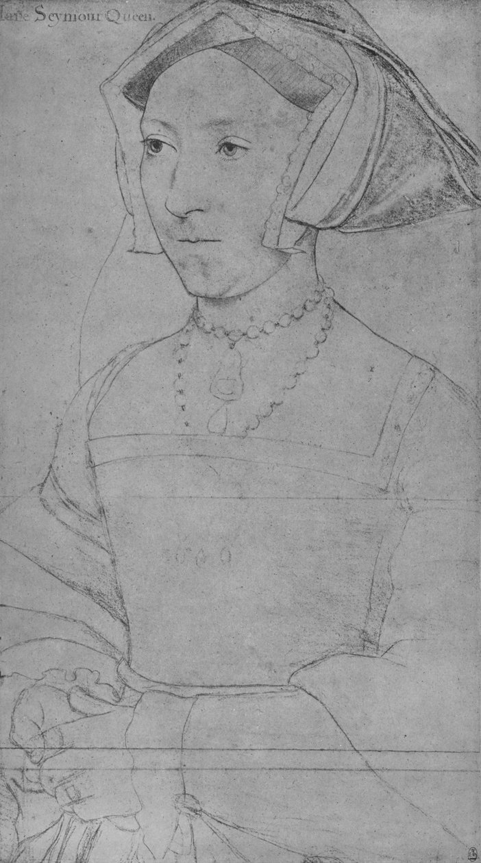 Kraliçe Jane Seymour, c1536-1537 1945 by Hans Holbein der Jüngere