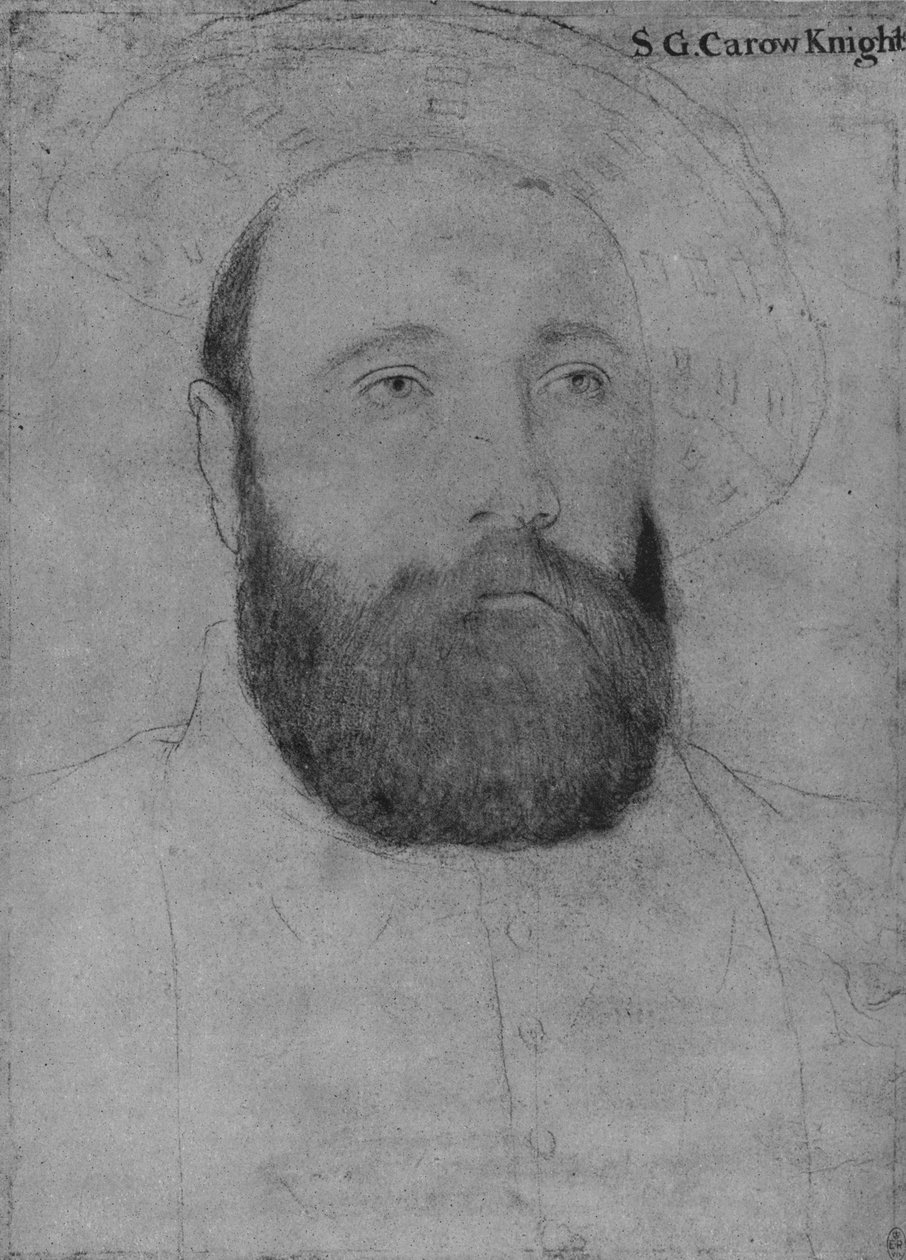 Sir George Carew, c1532-1543 1945 by Hans Holbein der Jüngere
