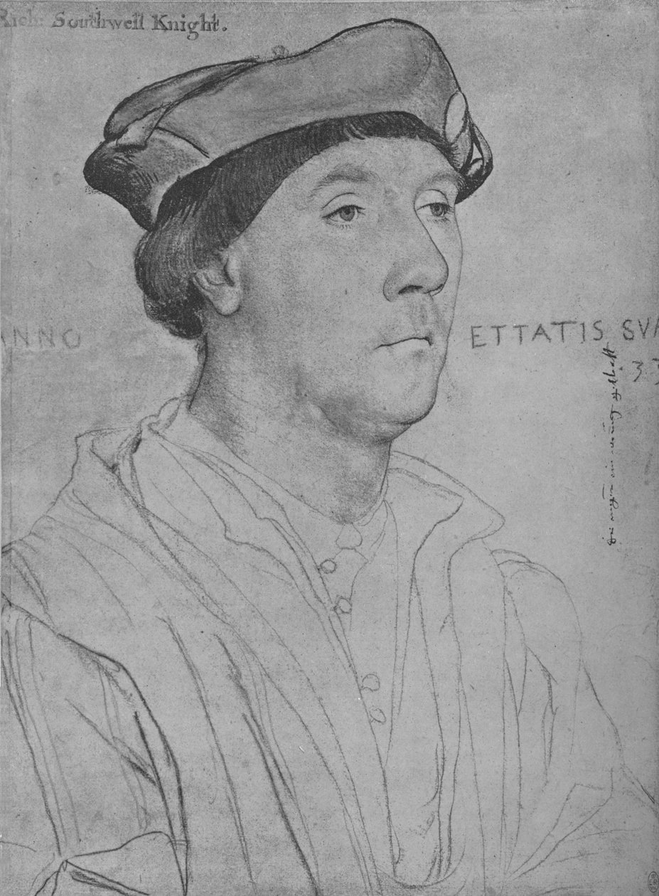 Sir Richard Southwell, 1536 1945 by Hans Holbein der Jüngere