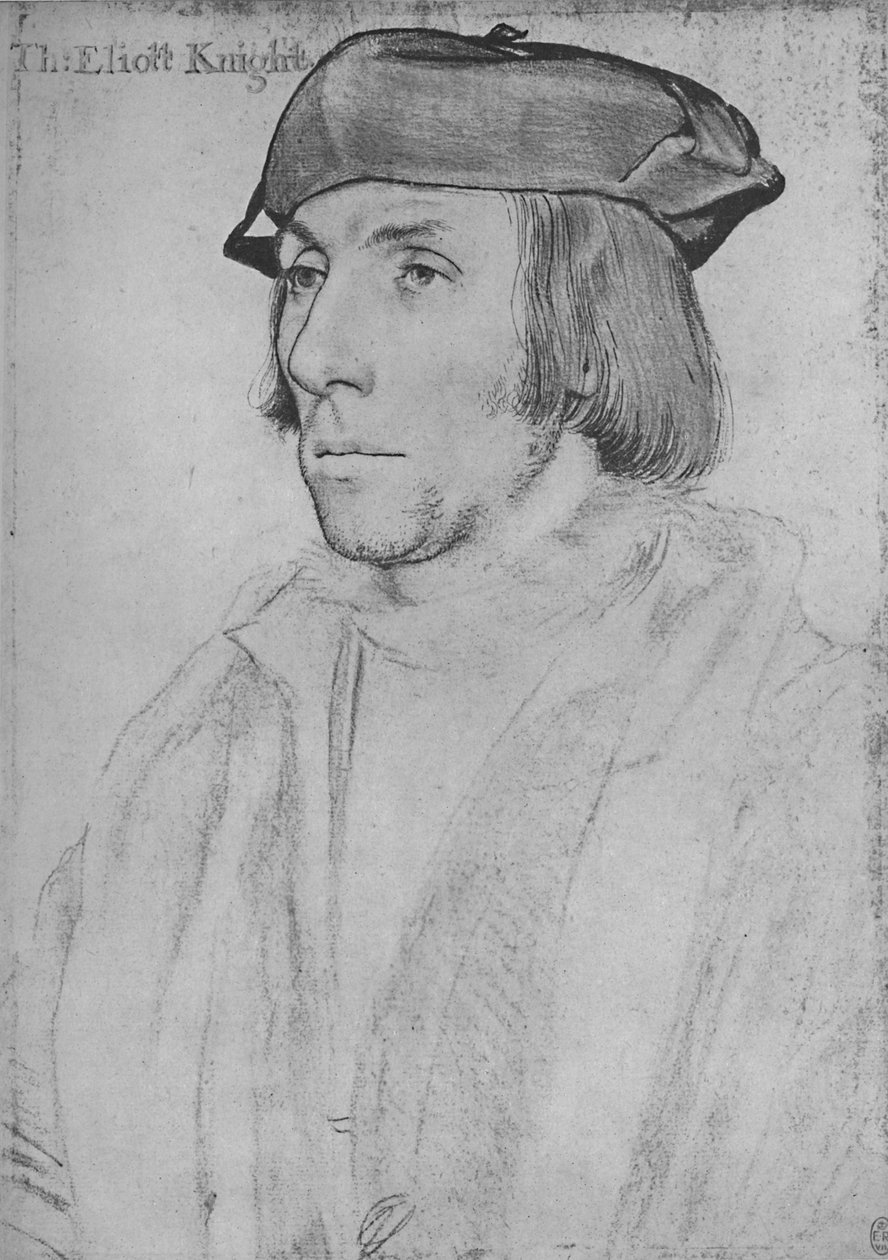 Sör Thomas Elyot, c1532-1534 1945 by Hans Holbein der Jüngere