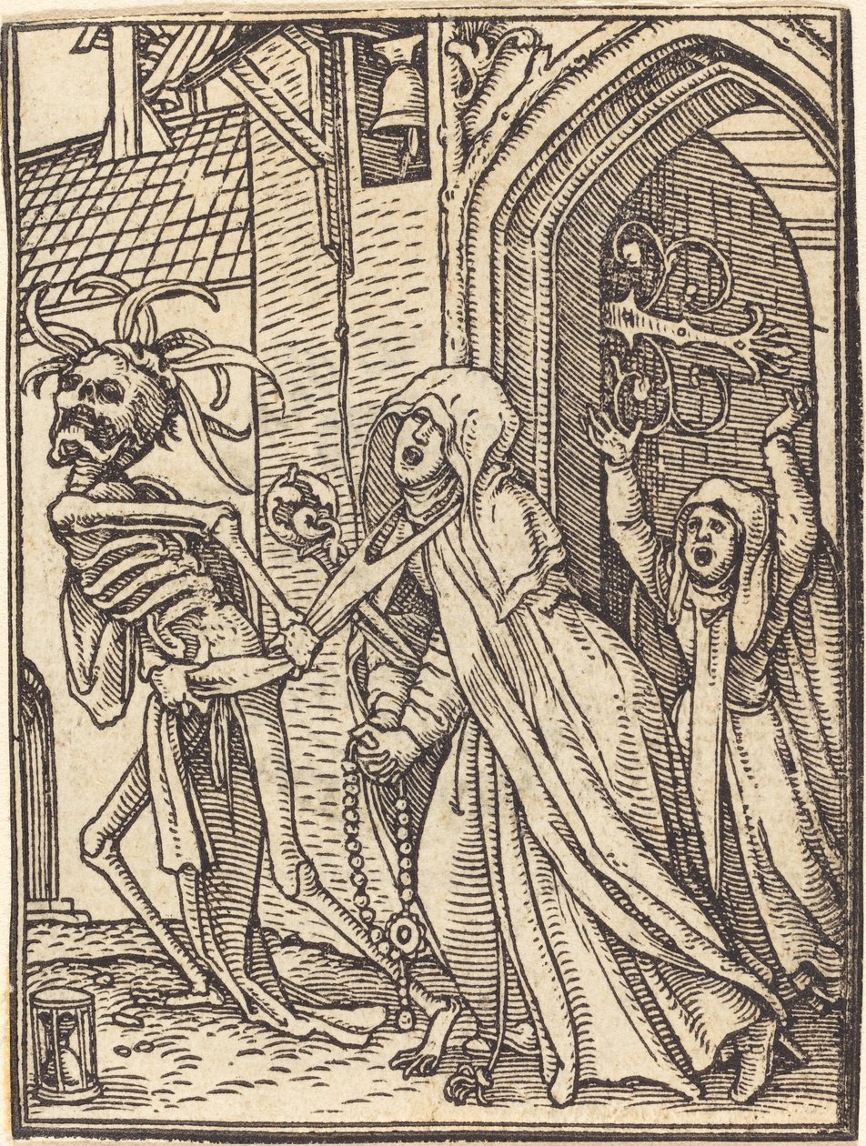 başrahibe by Hans Holbein der Jüngere