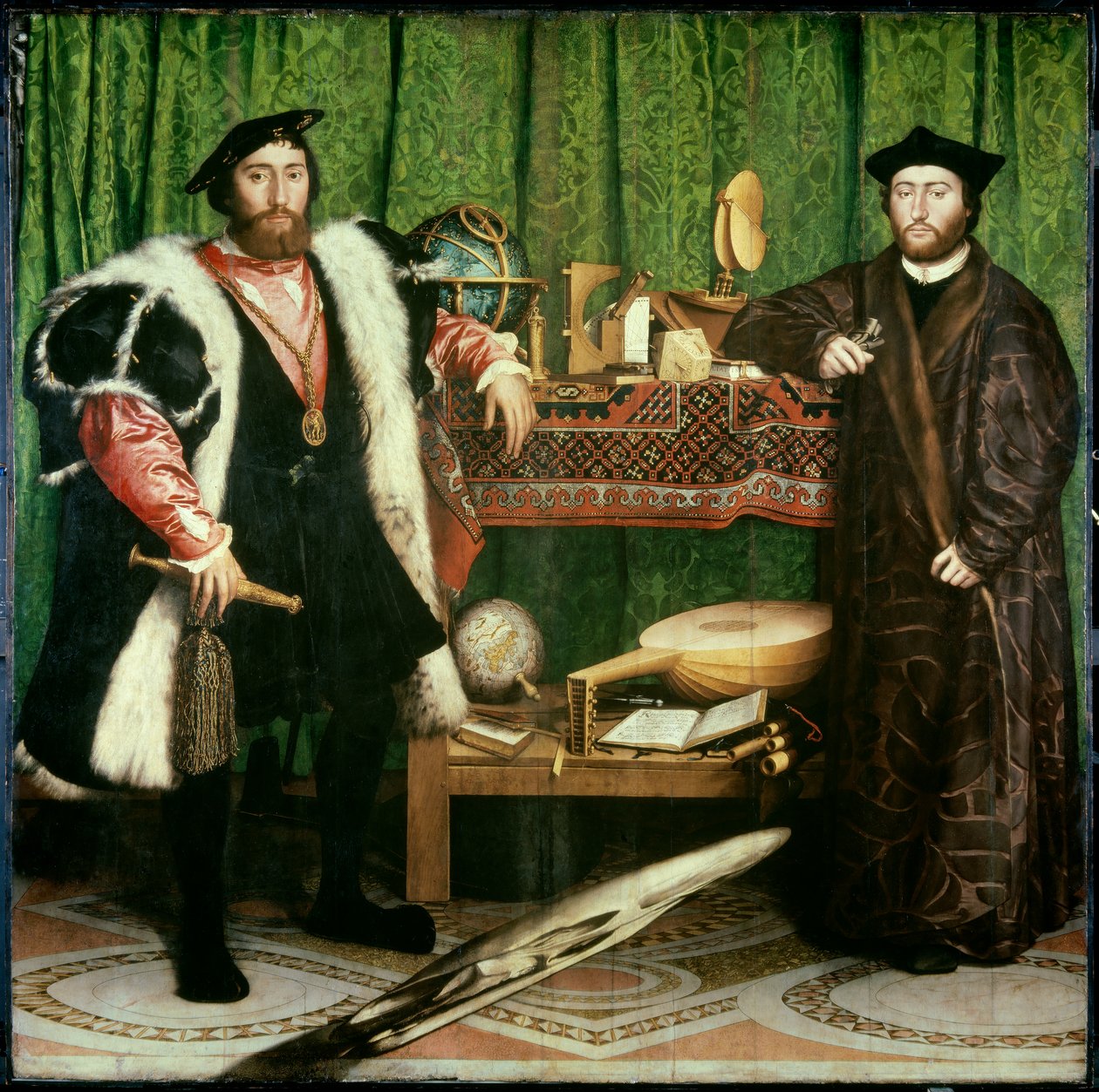 Büyükelçiler by Hans Holbein the Younger