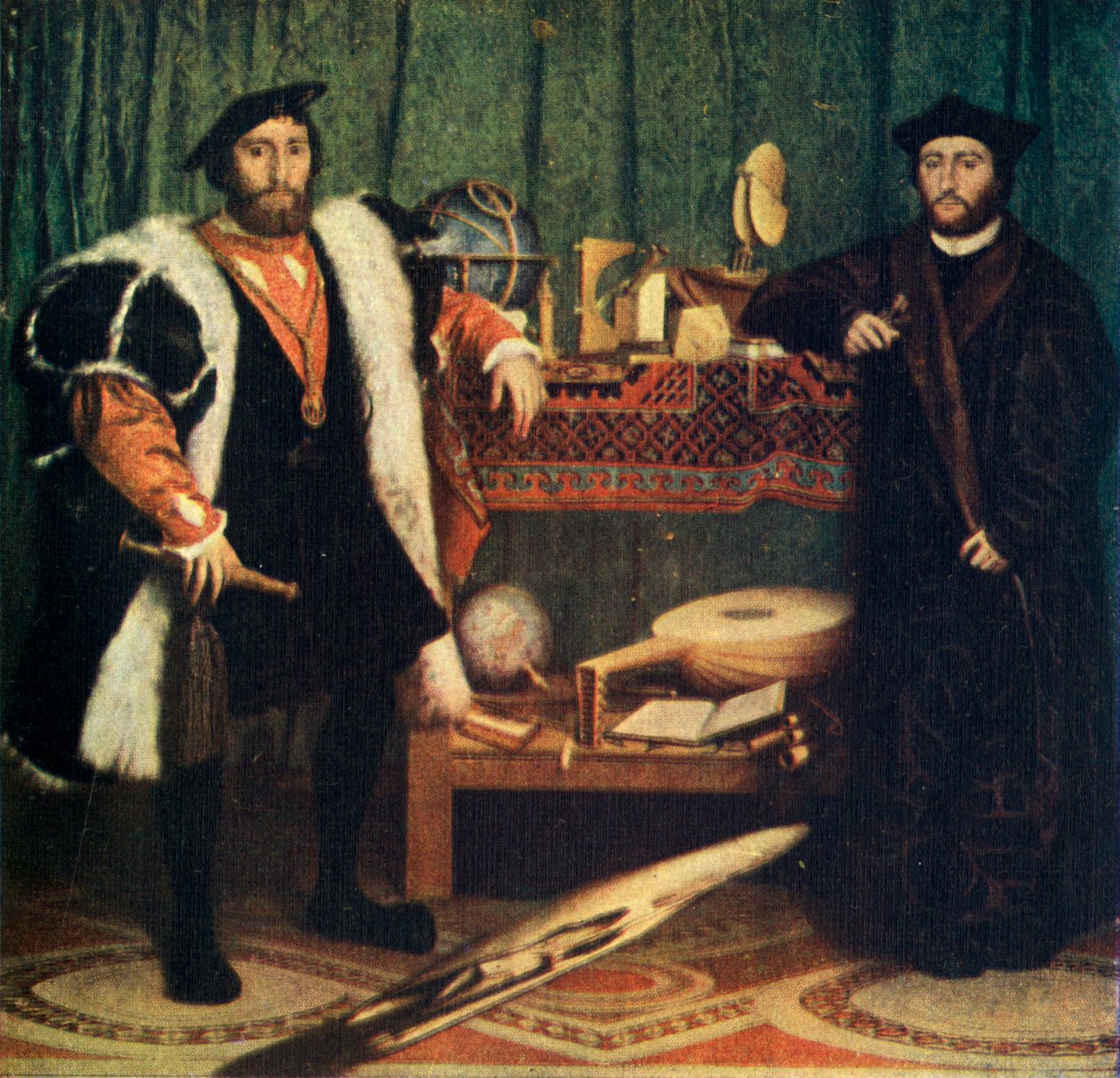 Büyükelçiler, 1533, 1909 by Hans Holbein der Jüngere