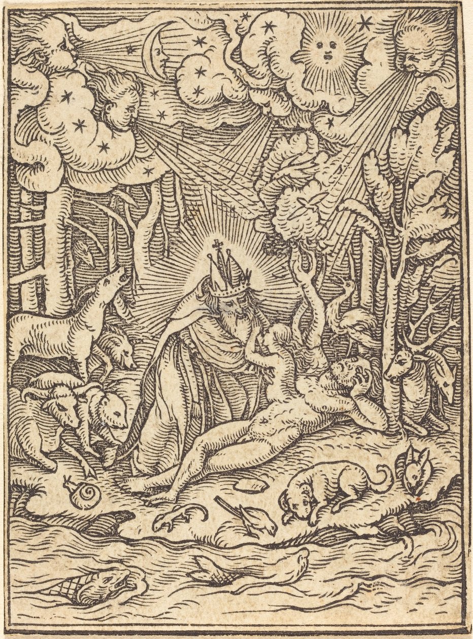 Yaratılış by Hans Holbein der Jüngere
