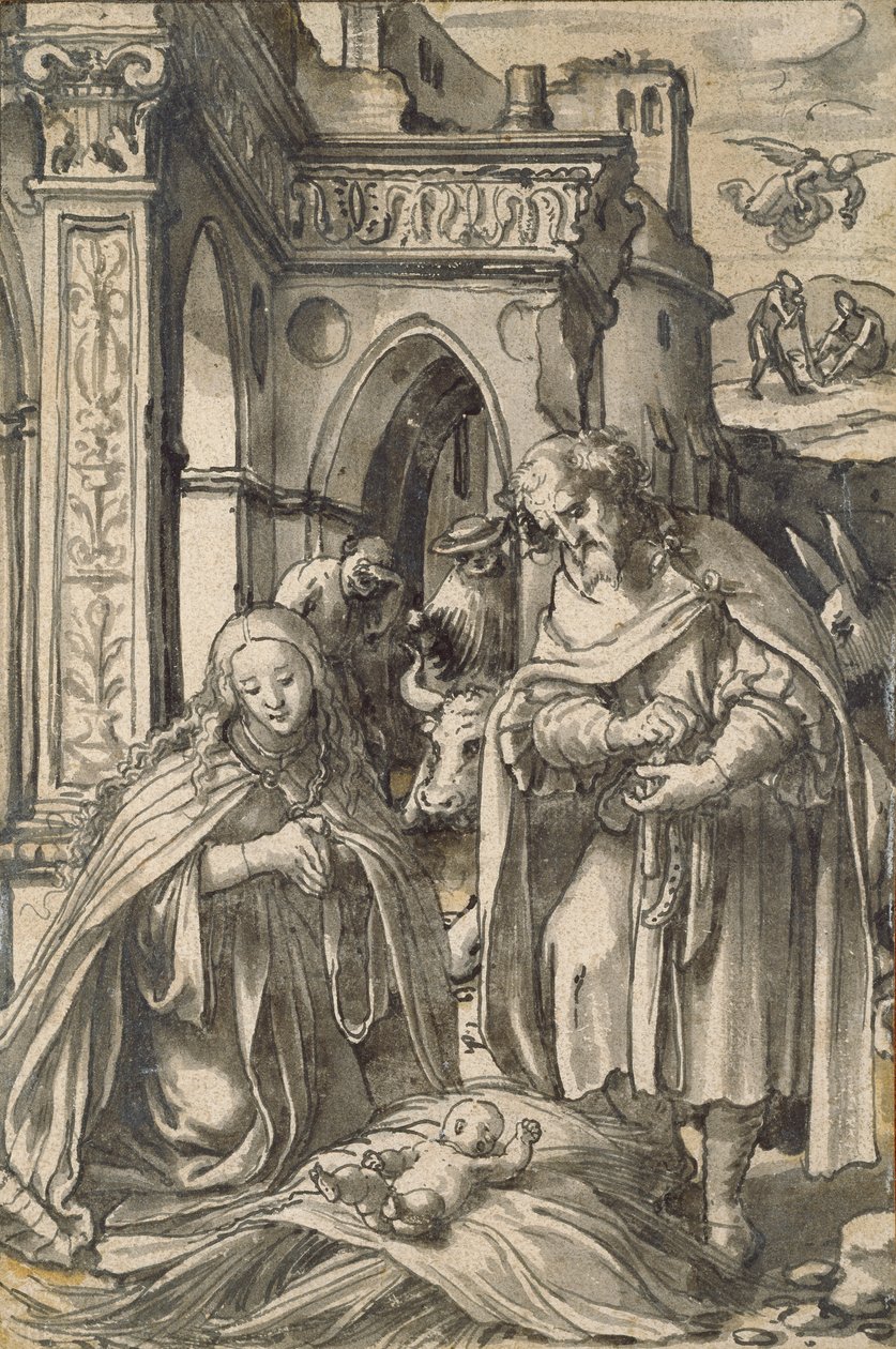 Doğuş, 16. yüzyılın başlarında by Hans Holbein der Jüngere