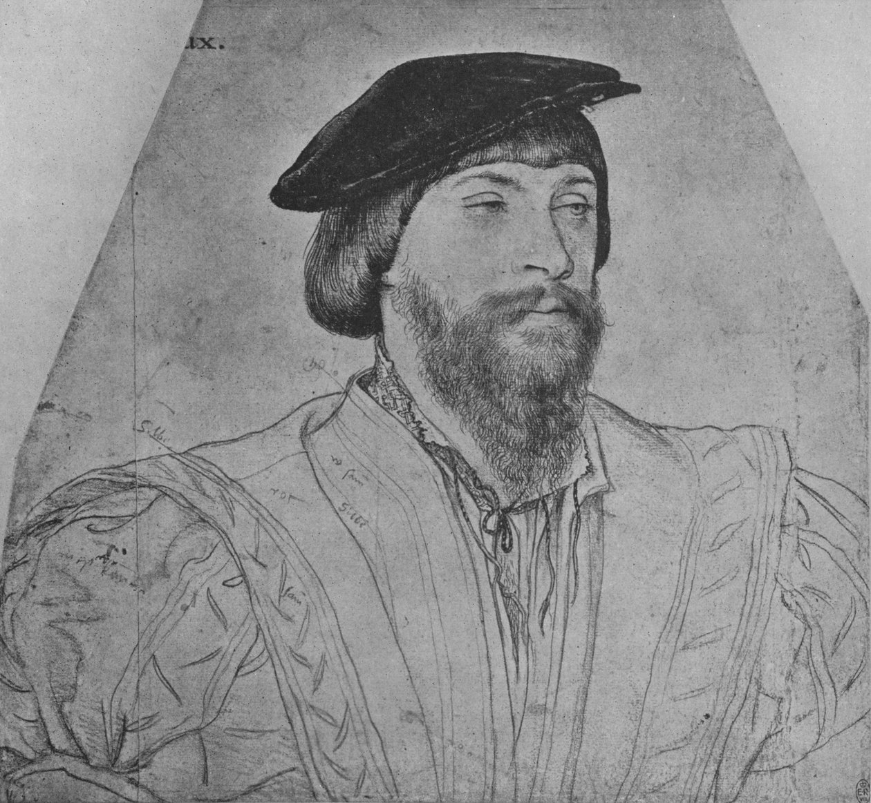 Thomas, Lord Vaux, c1533 1945 by Hans Holbein der Jüngere