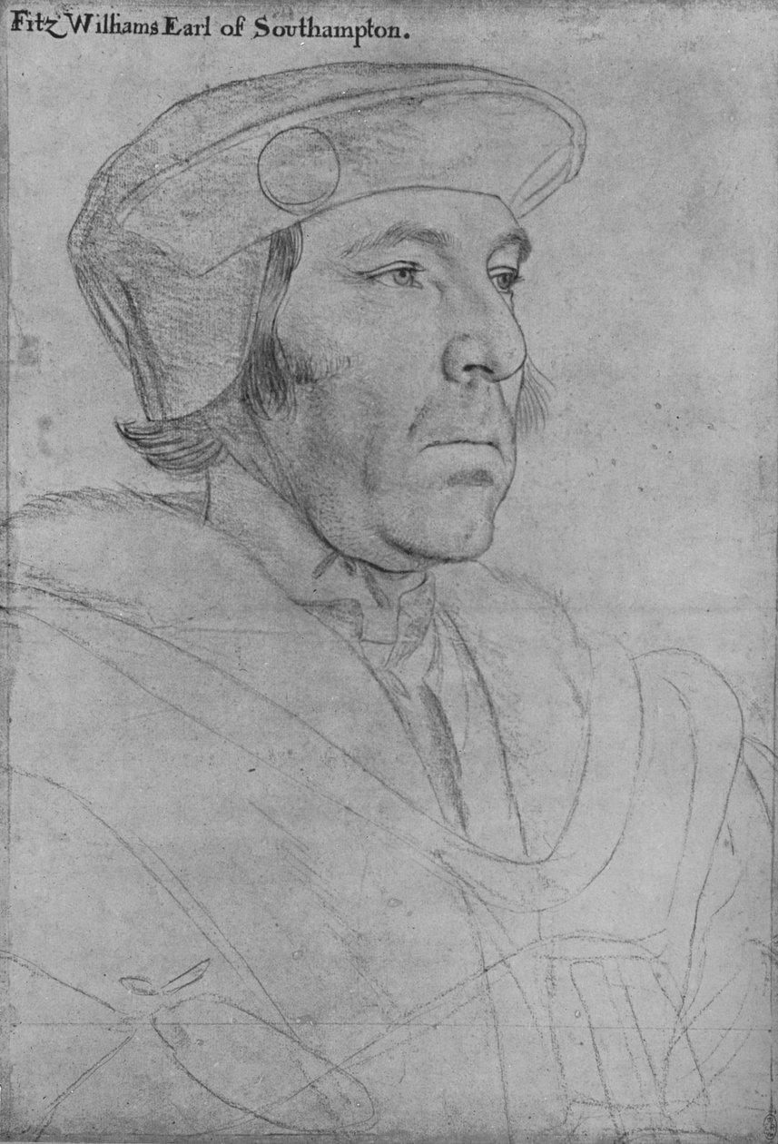 William Fitzwilliam, Southampton Kontu, c1536-1540 1945 by Hans Holbein der Jüngere