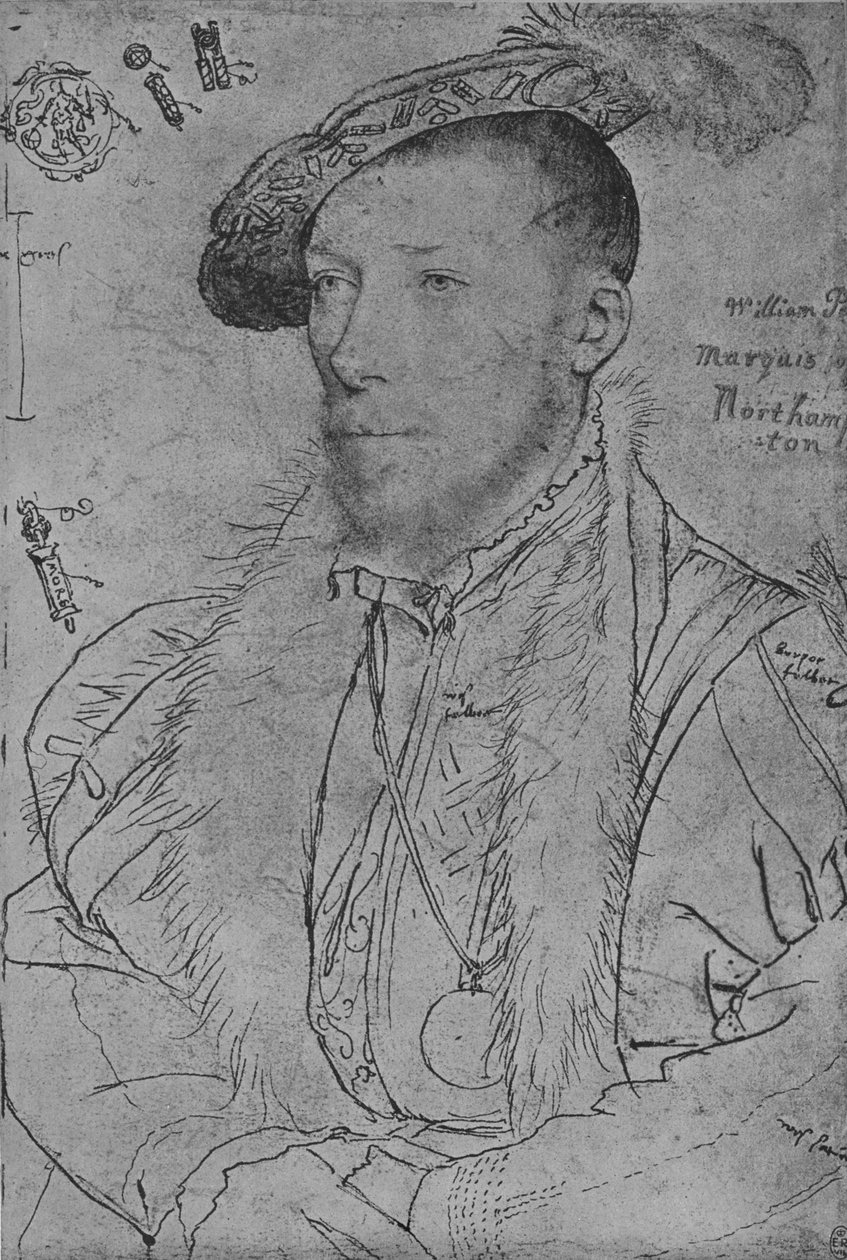 William Parr, Northampton Marki, c1538-1542 1945 by Hans Holbein der Jüngere
