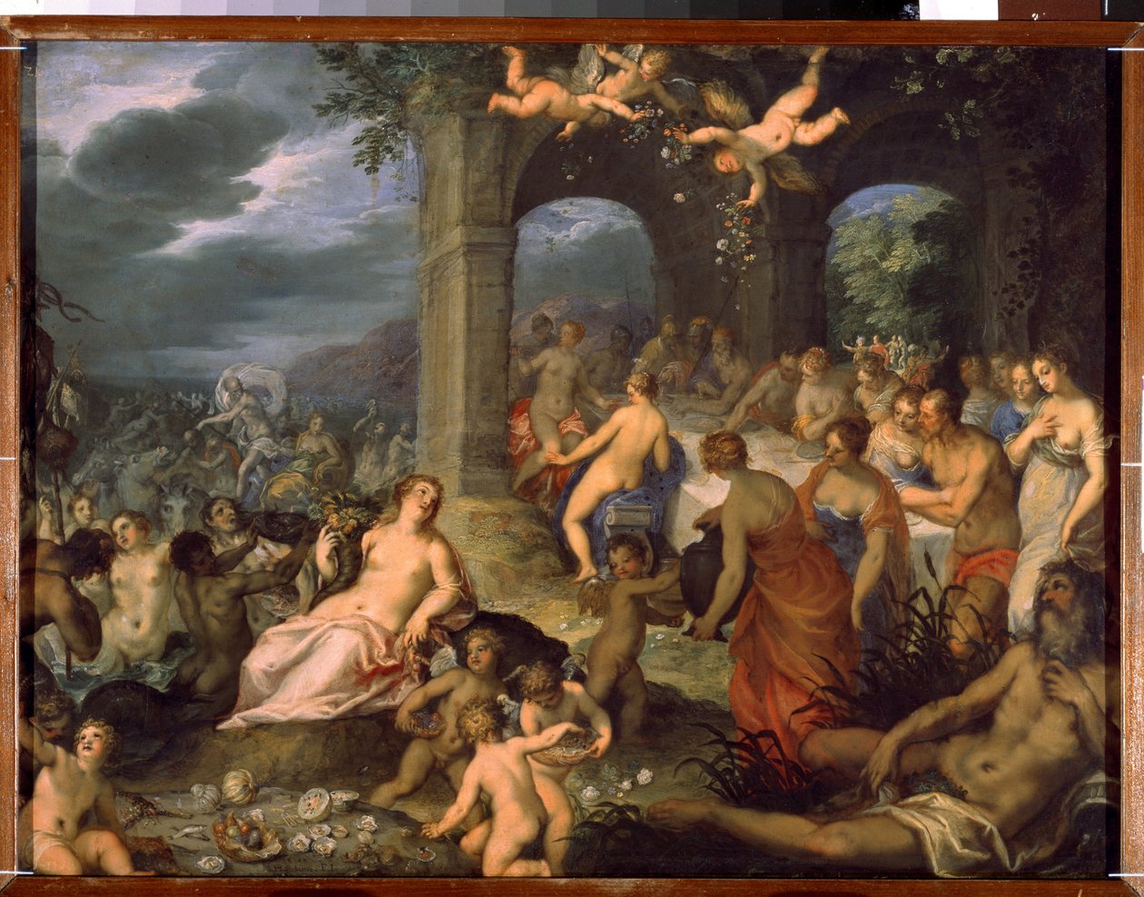 Tanrıların bayramı, Peleus ve Thetis