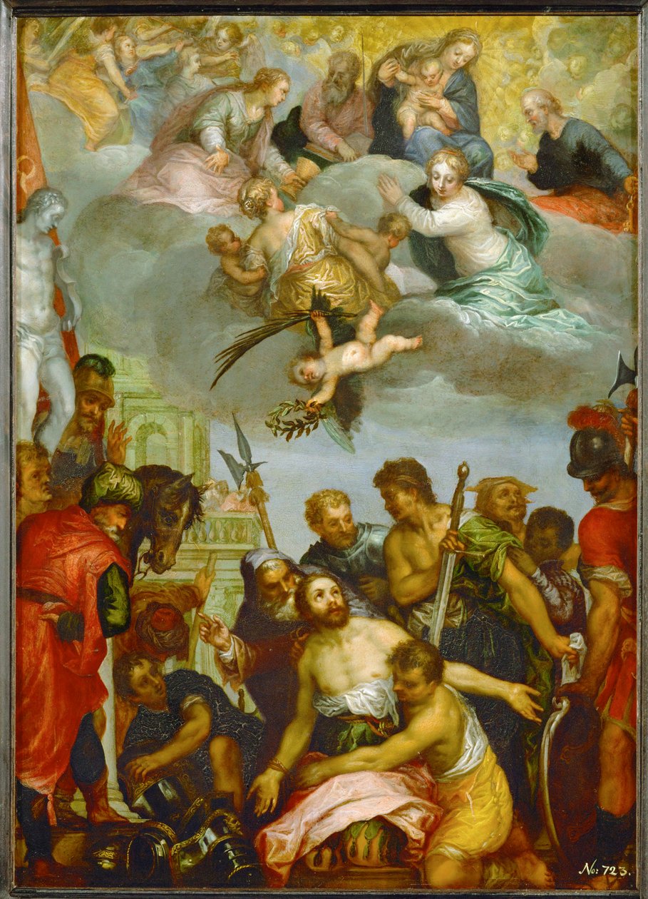  by Hans I or Johann Rottenhammer