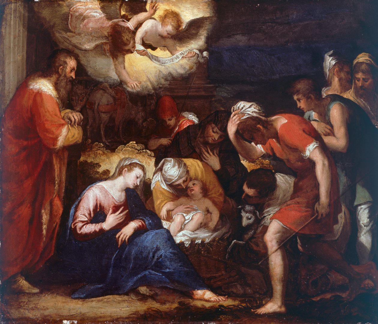 Doğuş by Hans I or Johann Rottenhammer