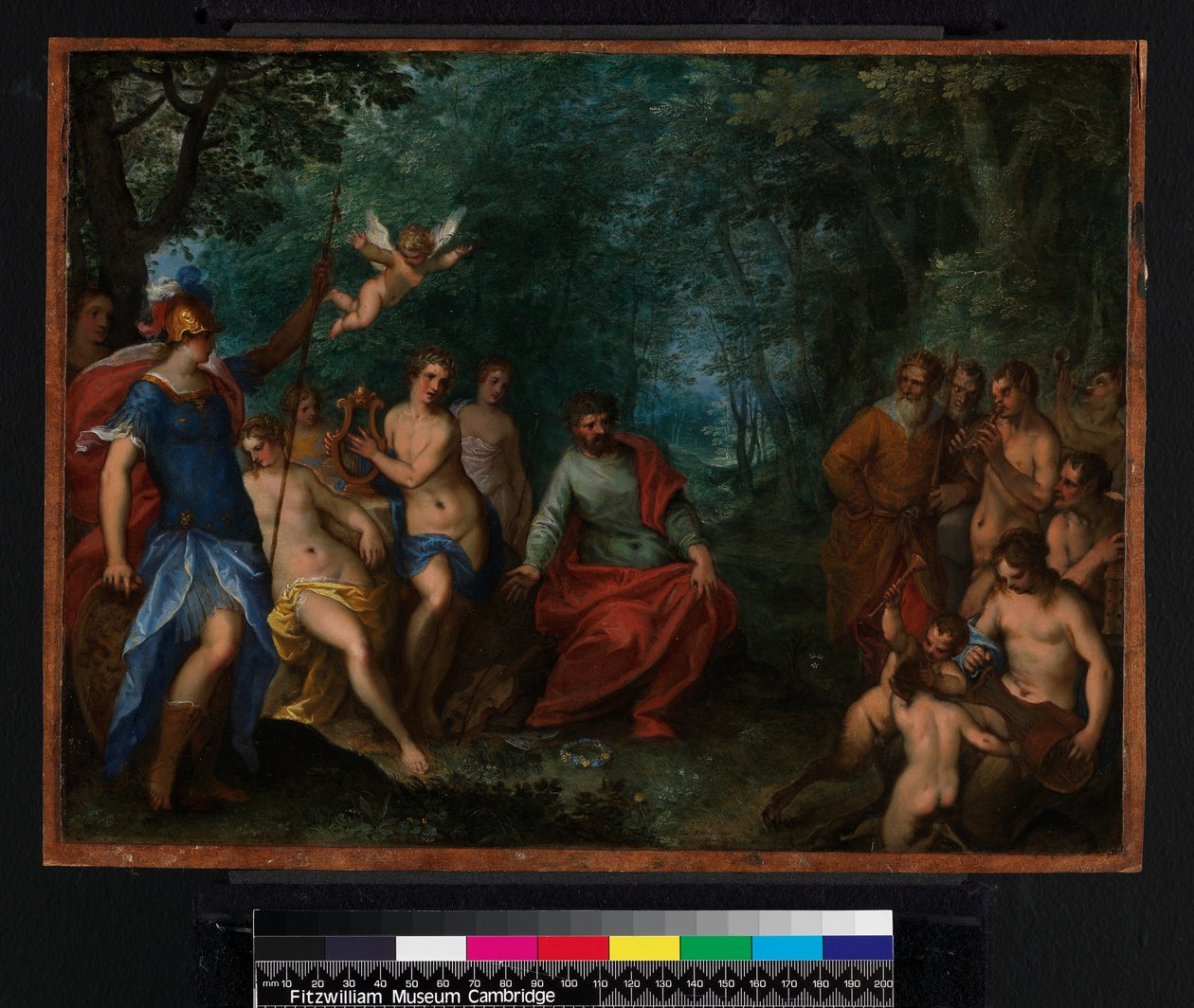 Apollo ve Pan Yarışması, 1599 by Hans I or Johann Rottenhammer