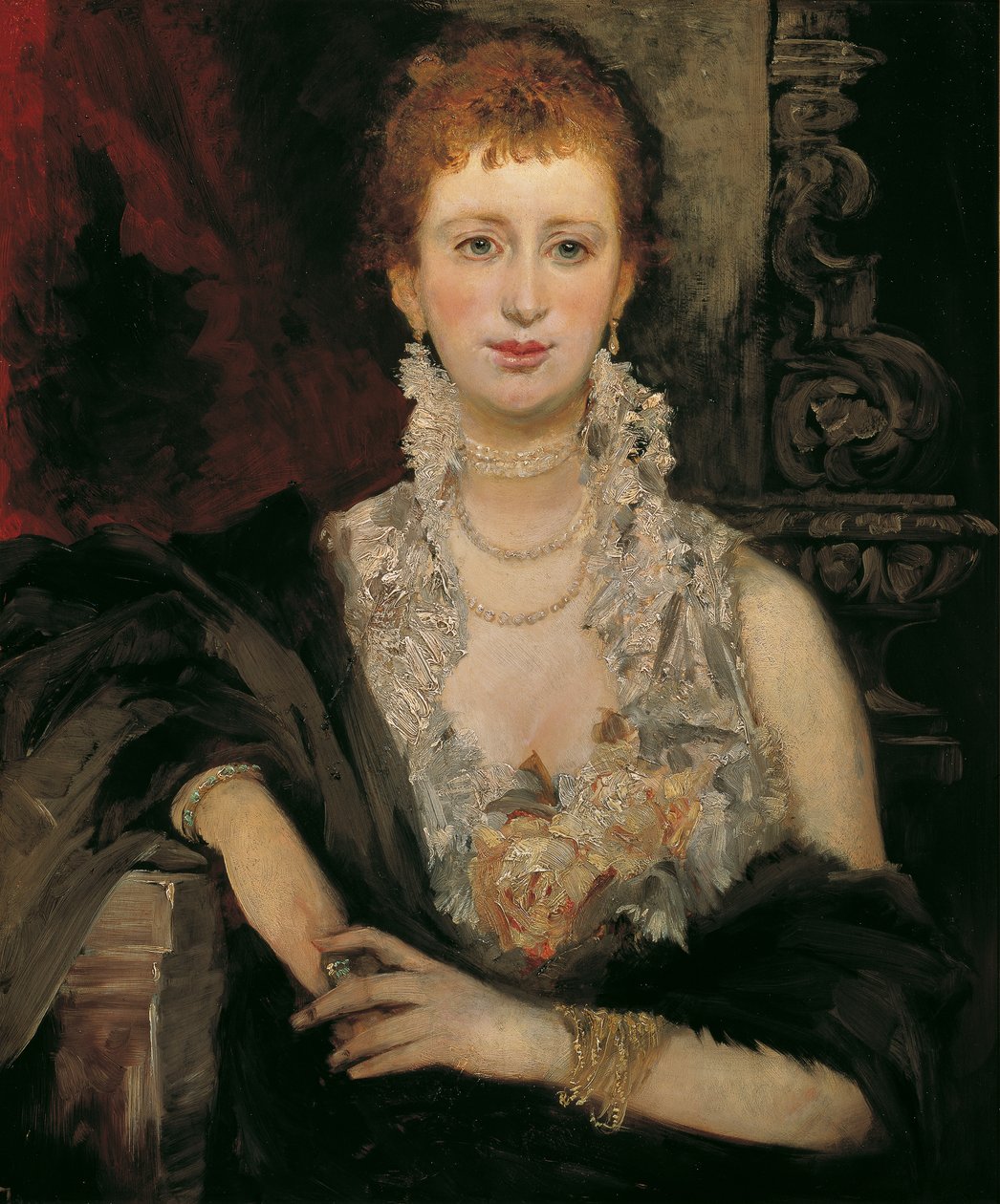 Clothilde Bira by Hans Makart