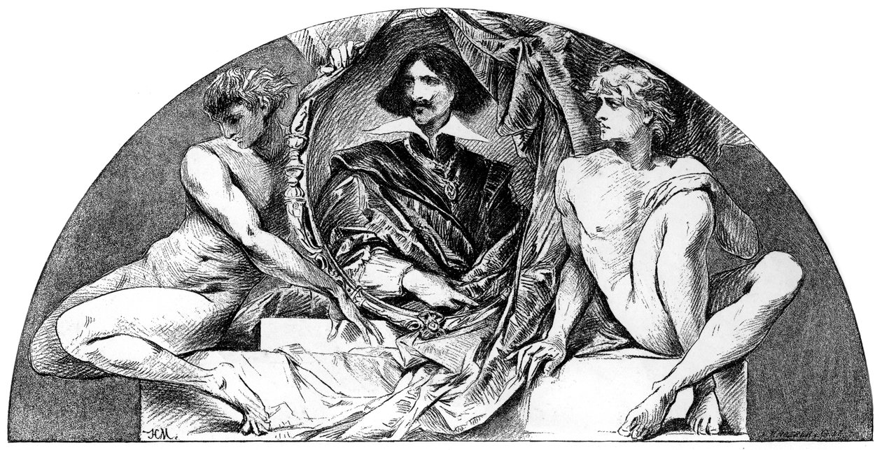 Diego Velazquez, İspanyol sanatçı, c1880-1882 by Hans Makart