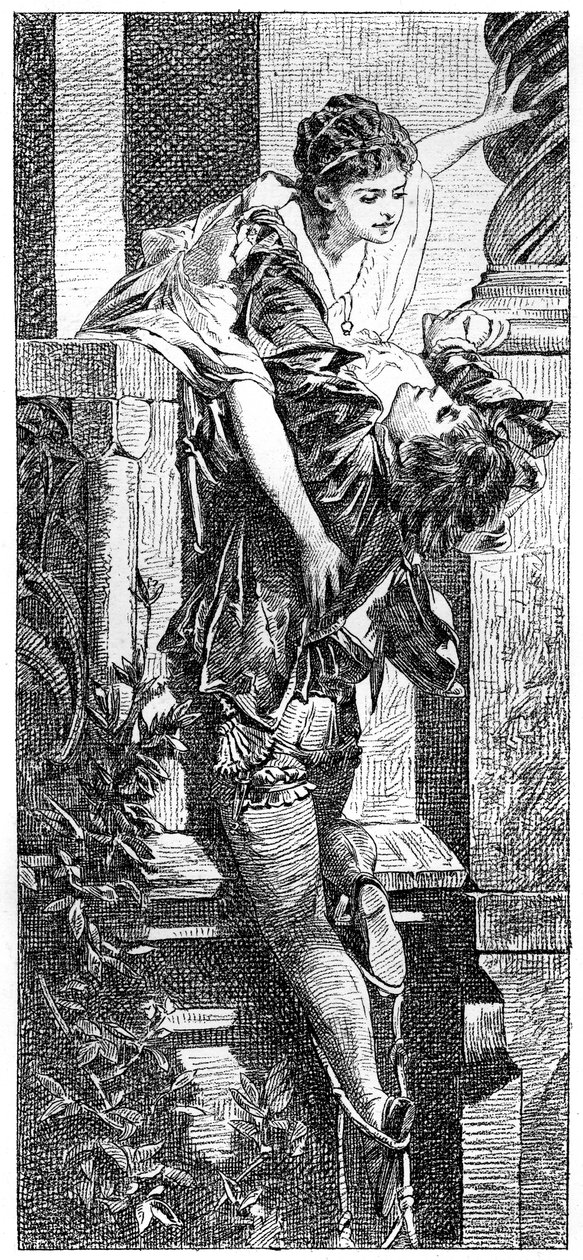 Romeo ve Juliet, c1880-1882 by Hans Makart
