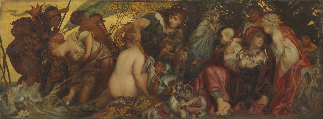 Deniz Hazineleri, 1865?80 by Hans Makart