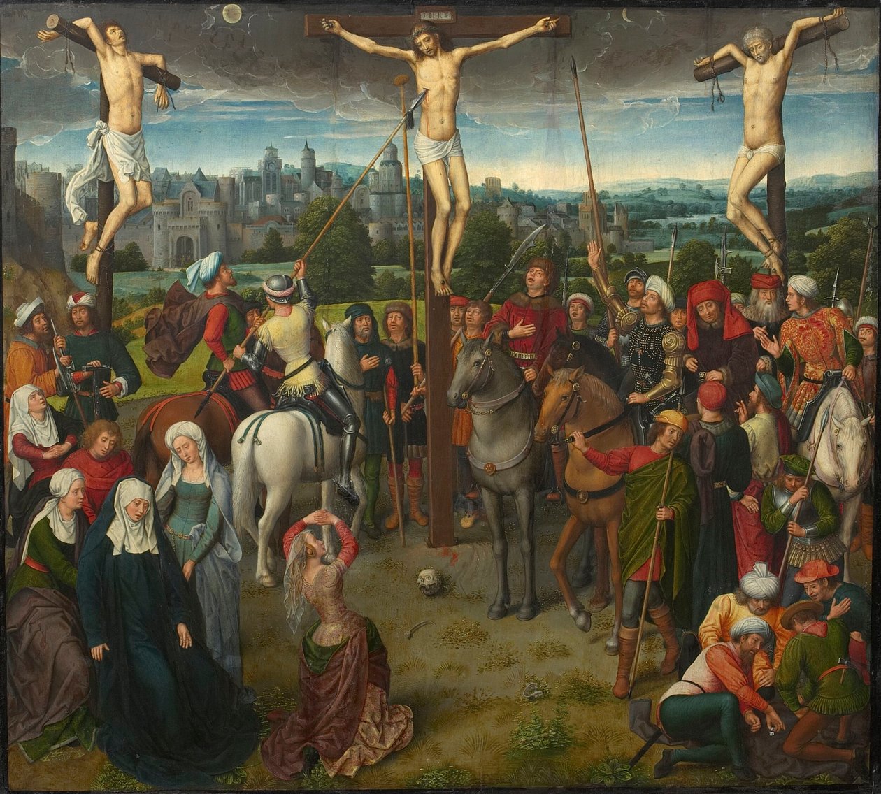Calvary Triptik, orta panel, 1480