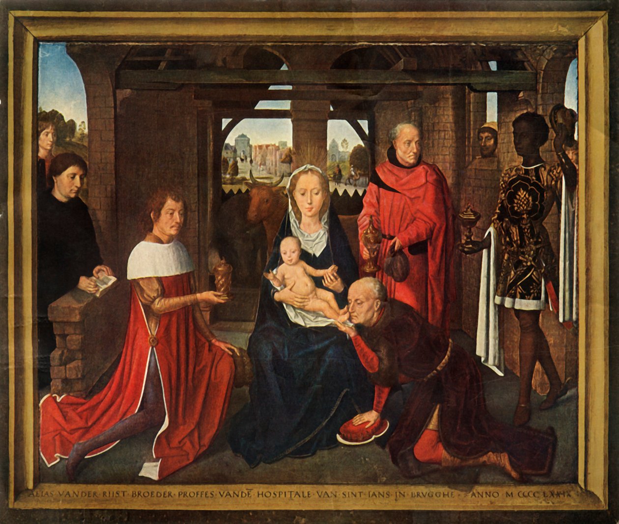 Üç parçadan merkezi panel, Magi