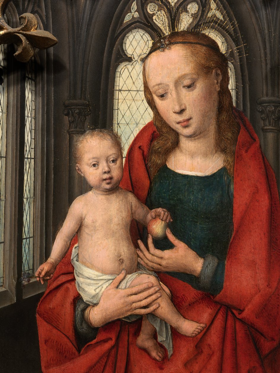 Aziz Ursula Kutsal Emaneti Detayı by Hans Memling