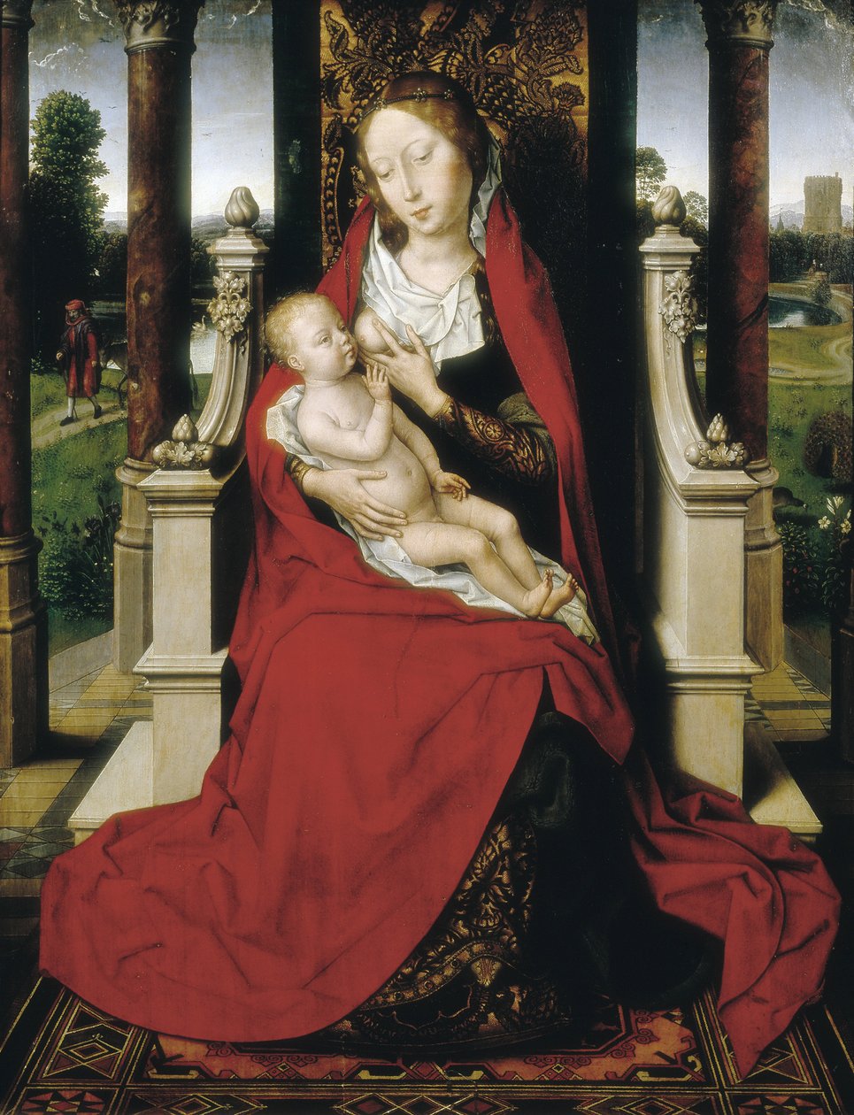 madonna by Hans Memling