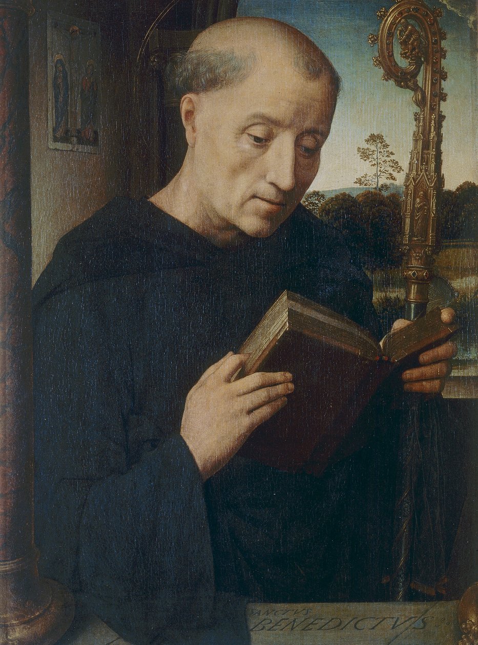 Aziz Benedict, 1487 by Hans Memling