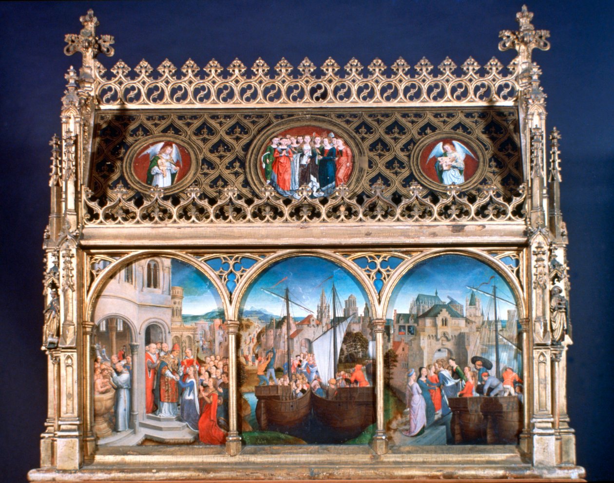 Aziz Ursula Tapınağı, 1489 by Hans Memling