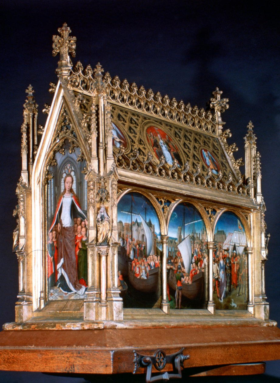 Aziz Ursula Tapınağı, Aziz Ursula ve Kutsal Bakireler, 1489 by Hans Memling