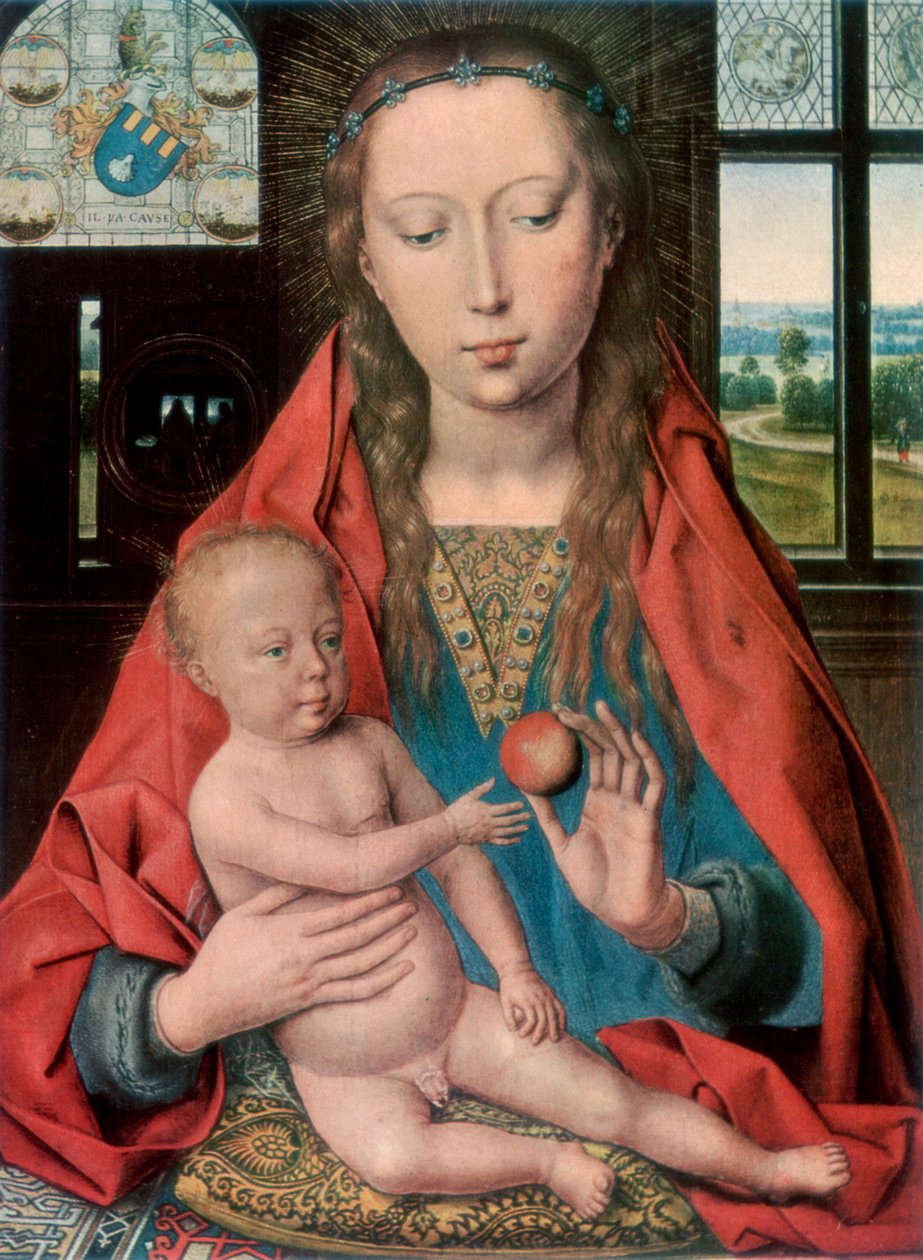 Madonna ve Çocuk, 1927 by Hans Memling