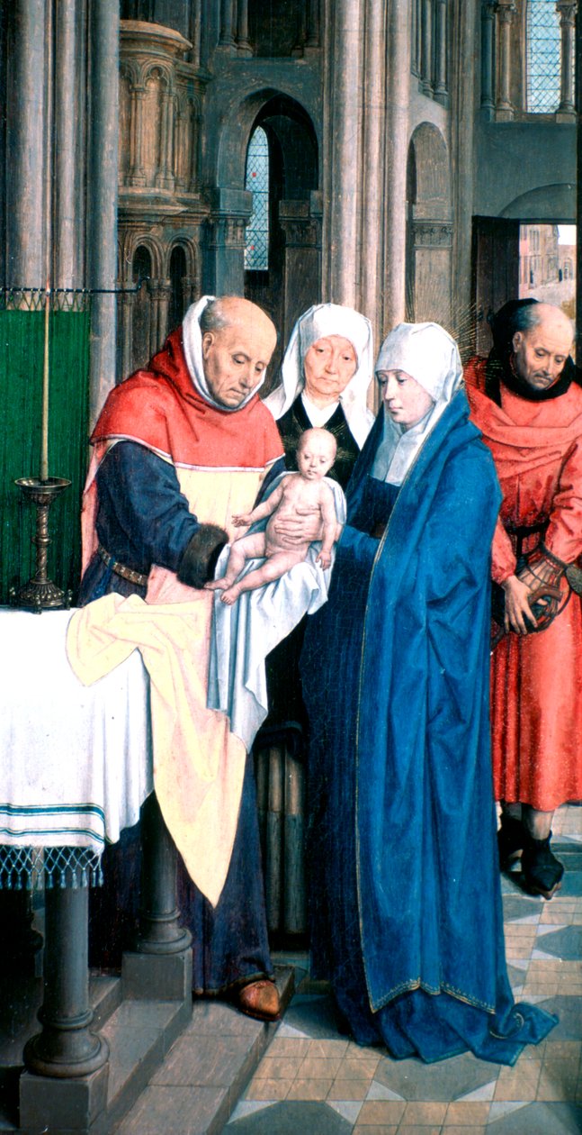 Jan Florain Üçlemesi, Detay, 1479 by Hans Memling