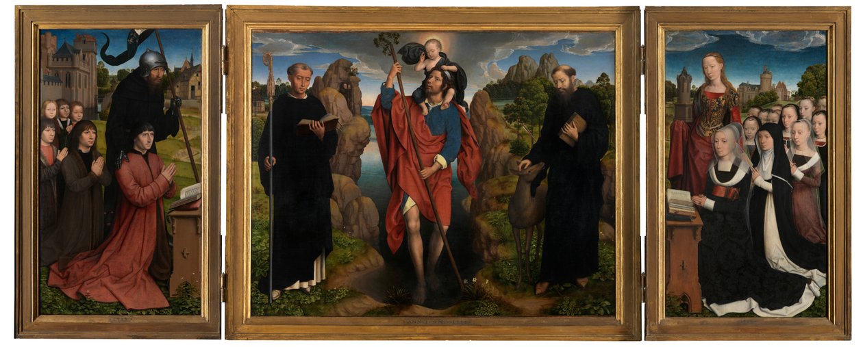 Willem Moreel'in Üç Parçası by Hans Memling