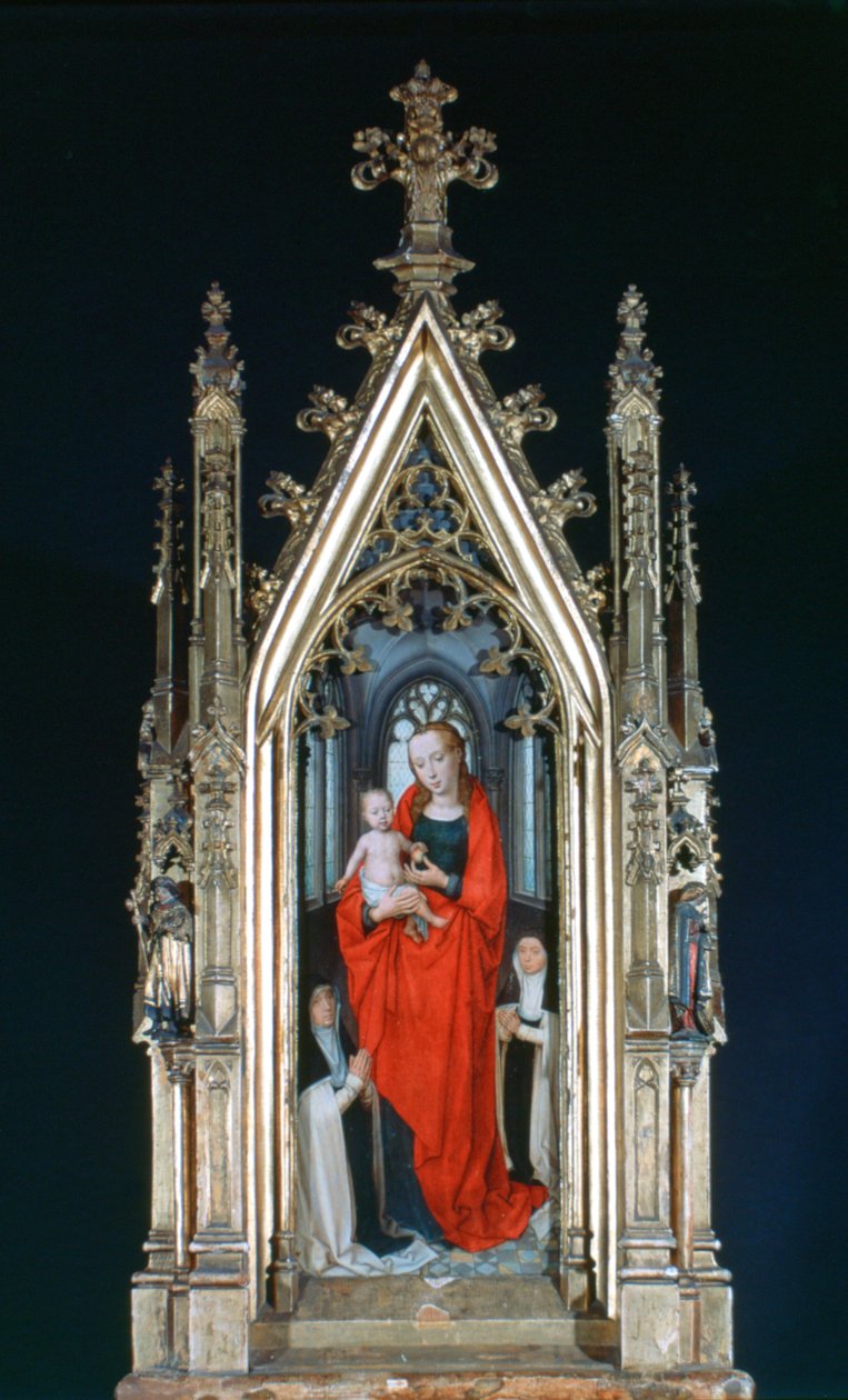 Bakire ve Çocuk, Aziz Ursula Tapınağı, 1489 by Hans Memling