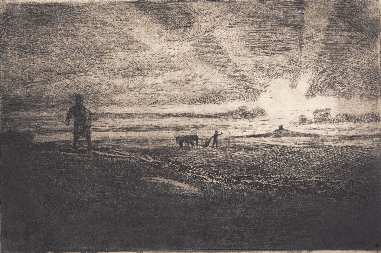 "Çiftçi tarlaya çıkıyor" by Hans Nikolaj Hansen