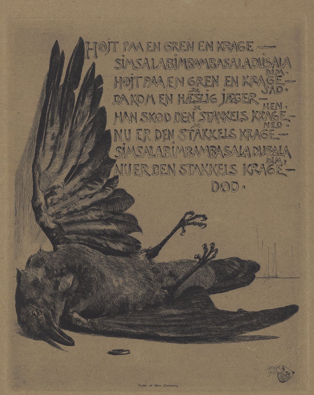 Bir dalda yüksek by Hans Nikolaj Hansen