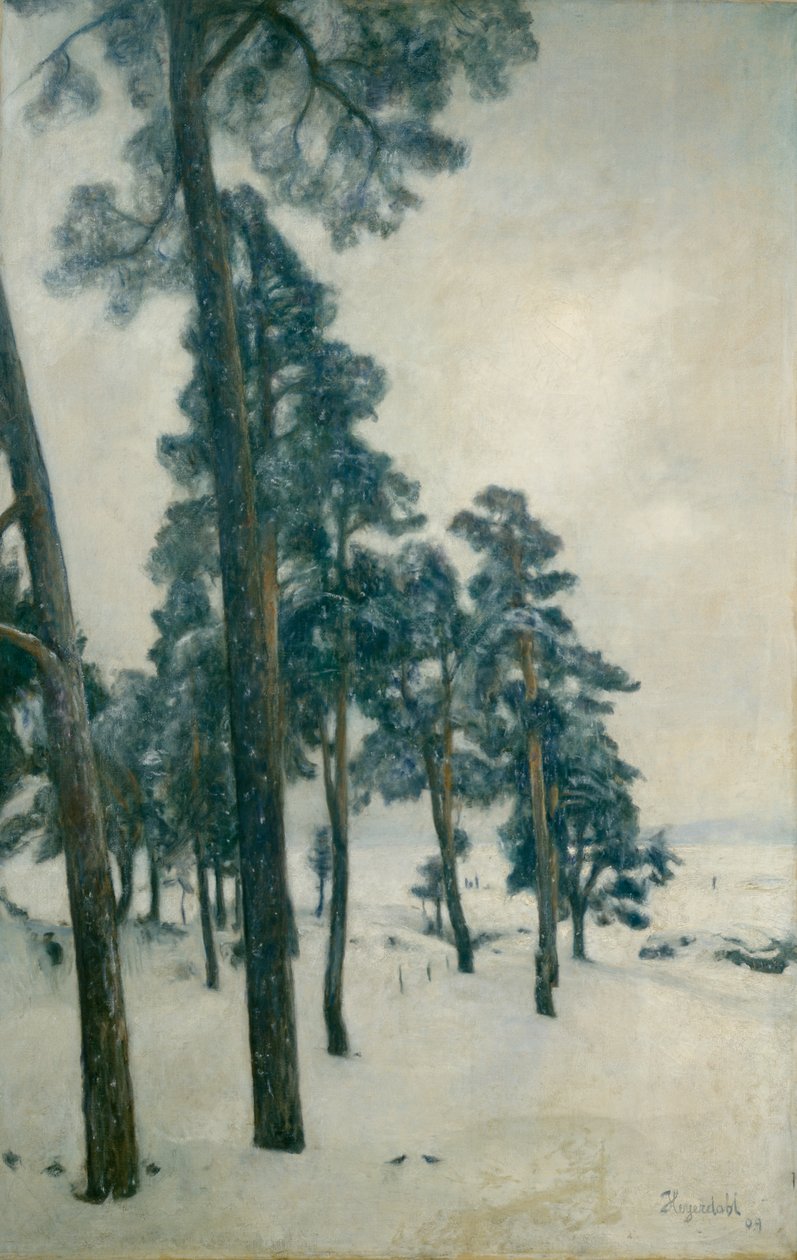 Bogstad gölünden by Hans Olaf Heyerdahl