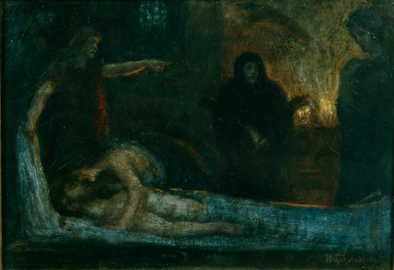 mitolojik sahne by Hans Olaf Heyerdahl