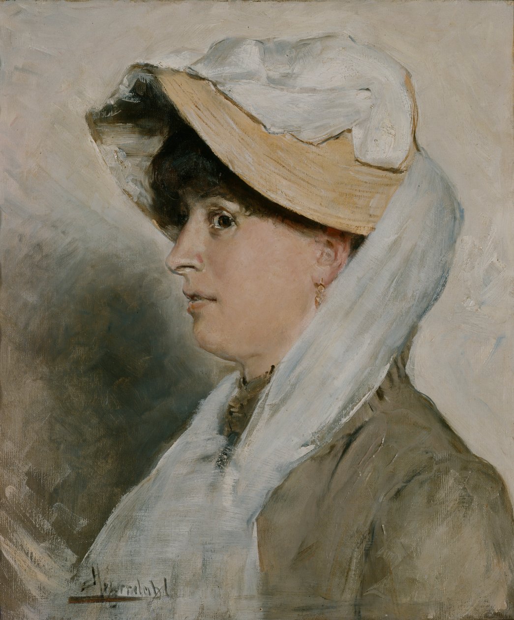 Bir Kadının Portresi by Hans Olaf Heyerdahl