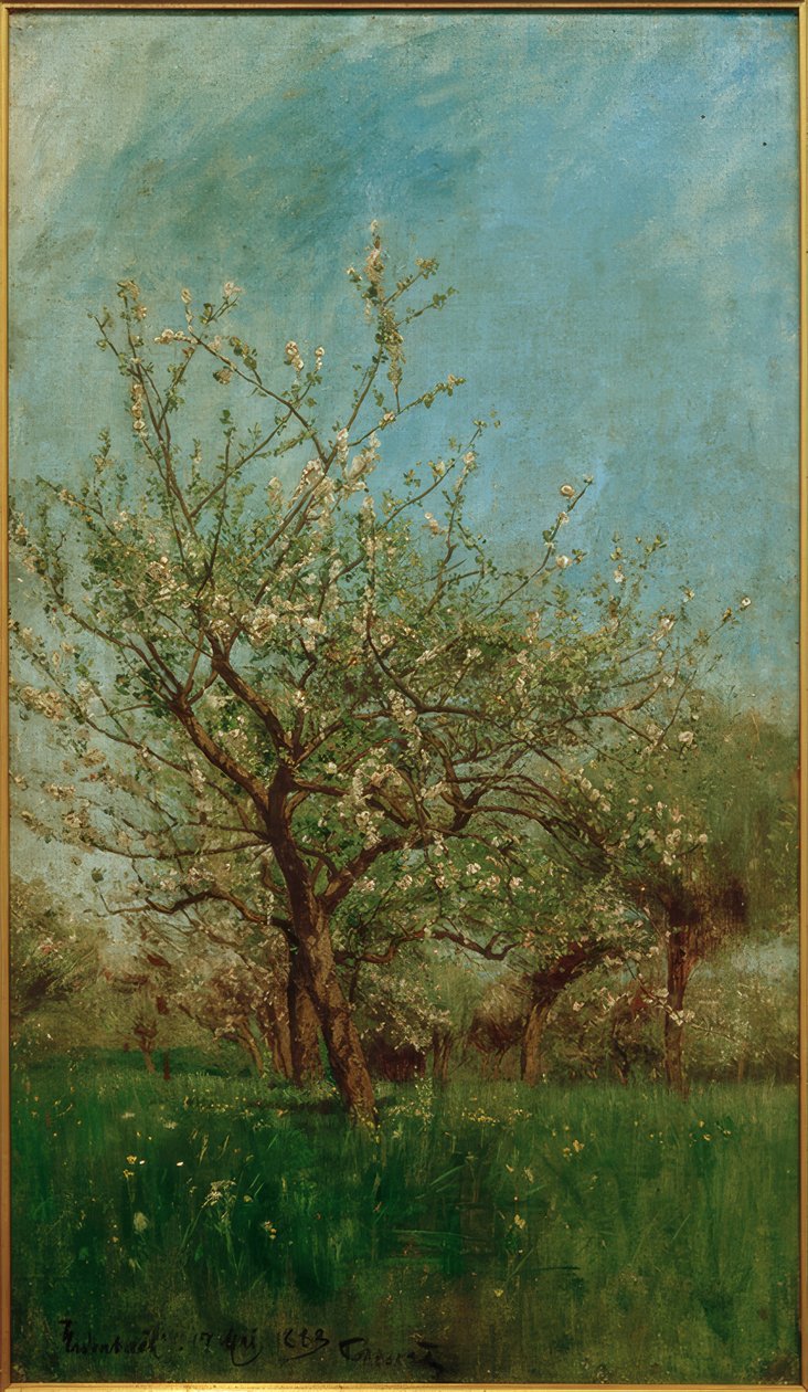 Çiçekli ağaçlar Uerdenbach by Hans Peter Feddersen der Jüngere