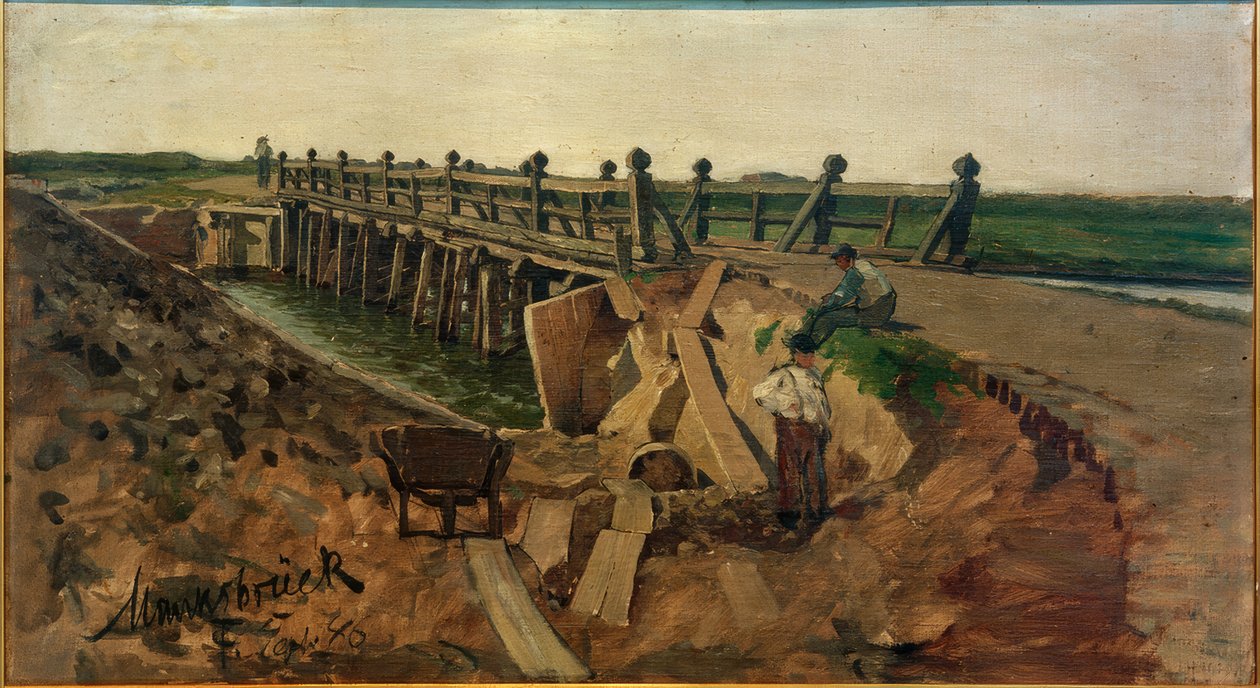 Munksbrück by Hans Peter Feddersen der Jüngere