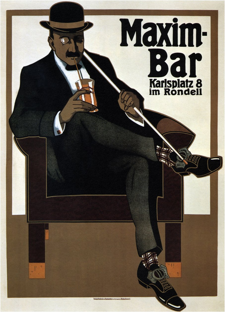 Maksim Bar, 1907 by Hans Rudi Erdt