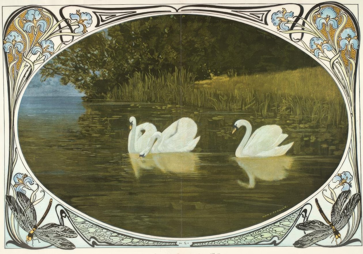 gölgeli gölette by Hans Rudolf Schulze