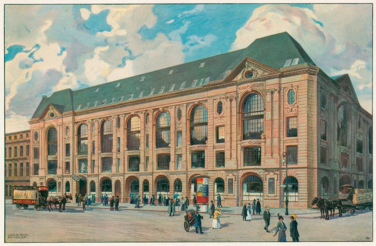 Büyük mağaza Rudolph Hertzog by Hans Rudolf Schulze