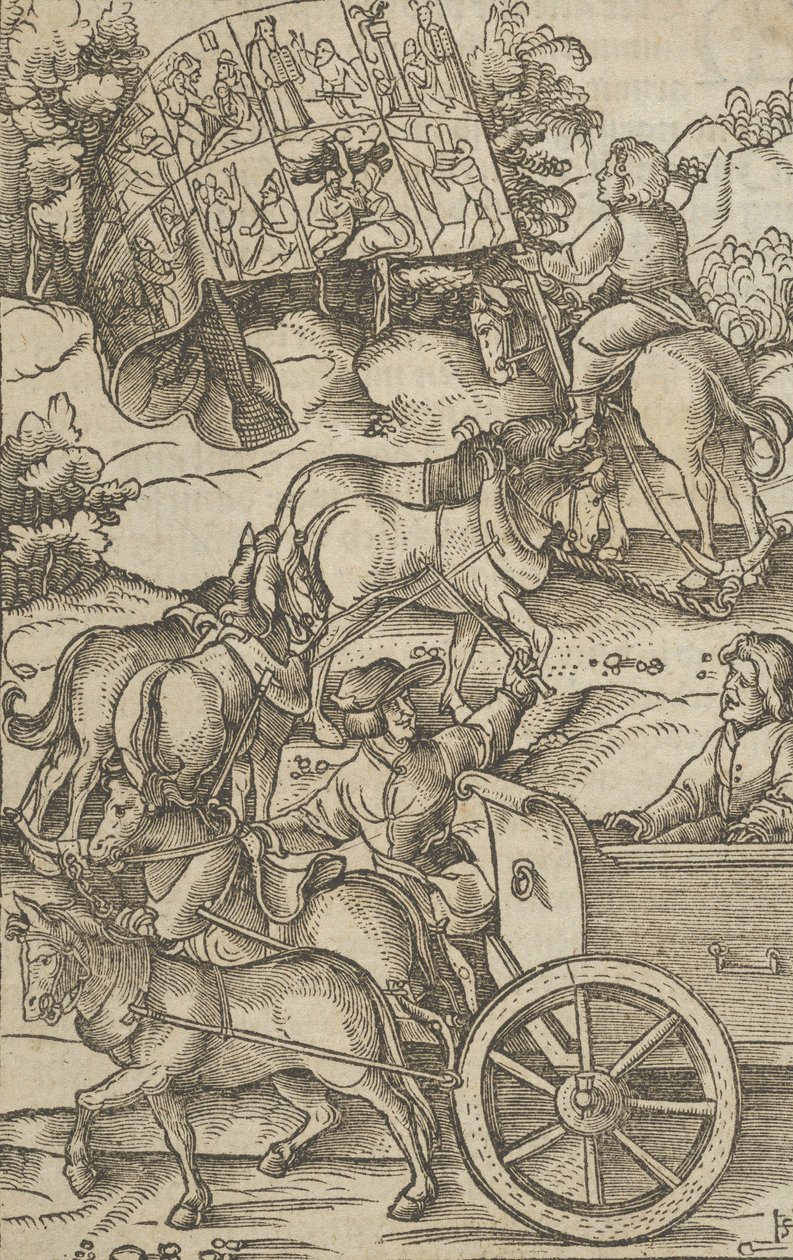 Hymmelwagen auff dem, wer wol leb..., 1517