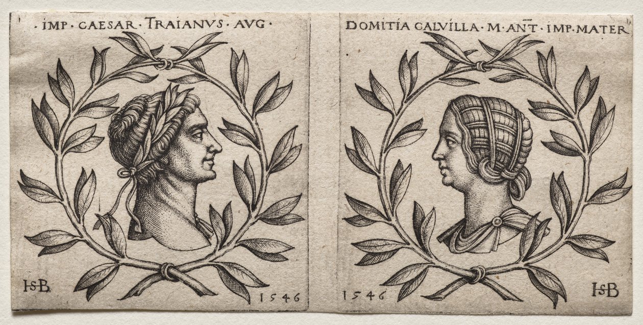 İmparator Trajan ve Domitia Calvilla