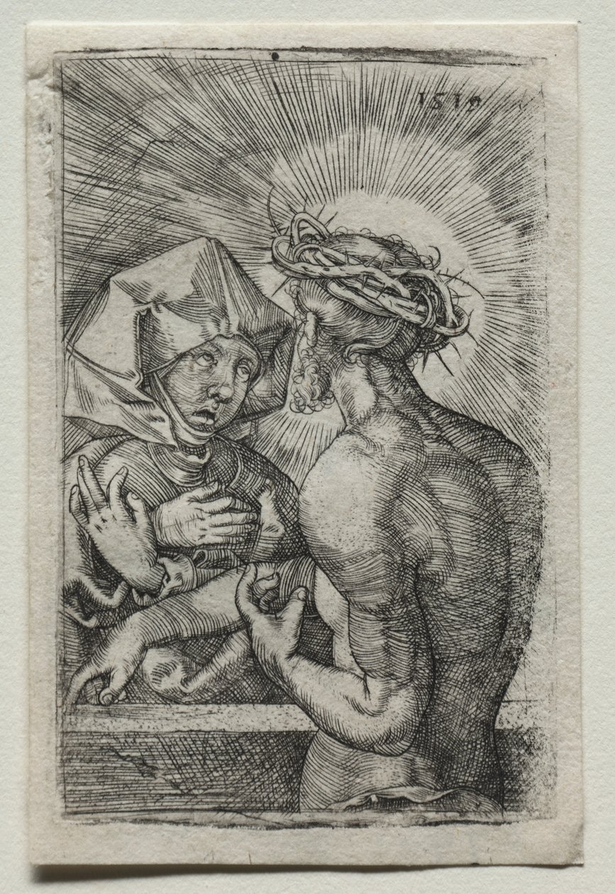 İsa ve Bakire by Hans Sebald Beham