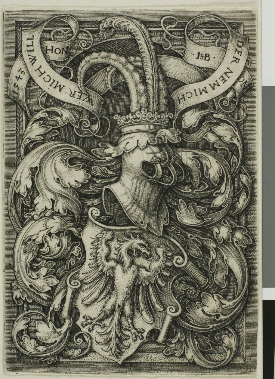 Kartal Arması by Hans Sebald Beham