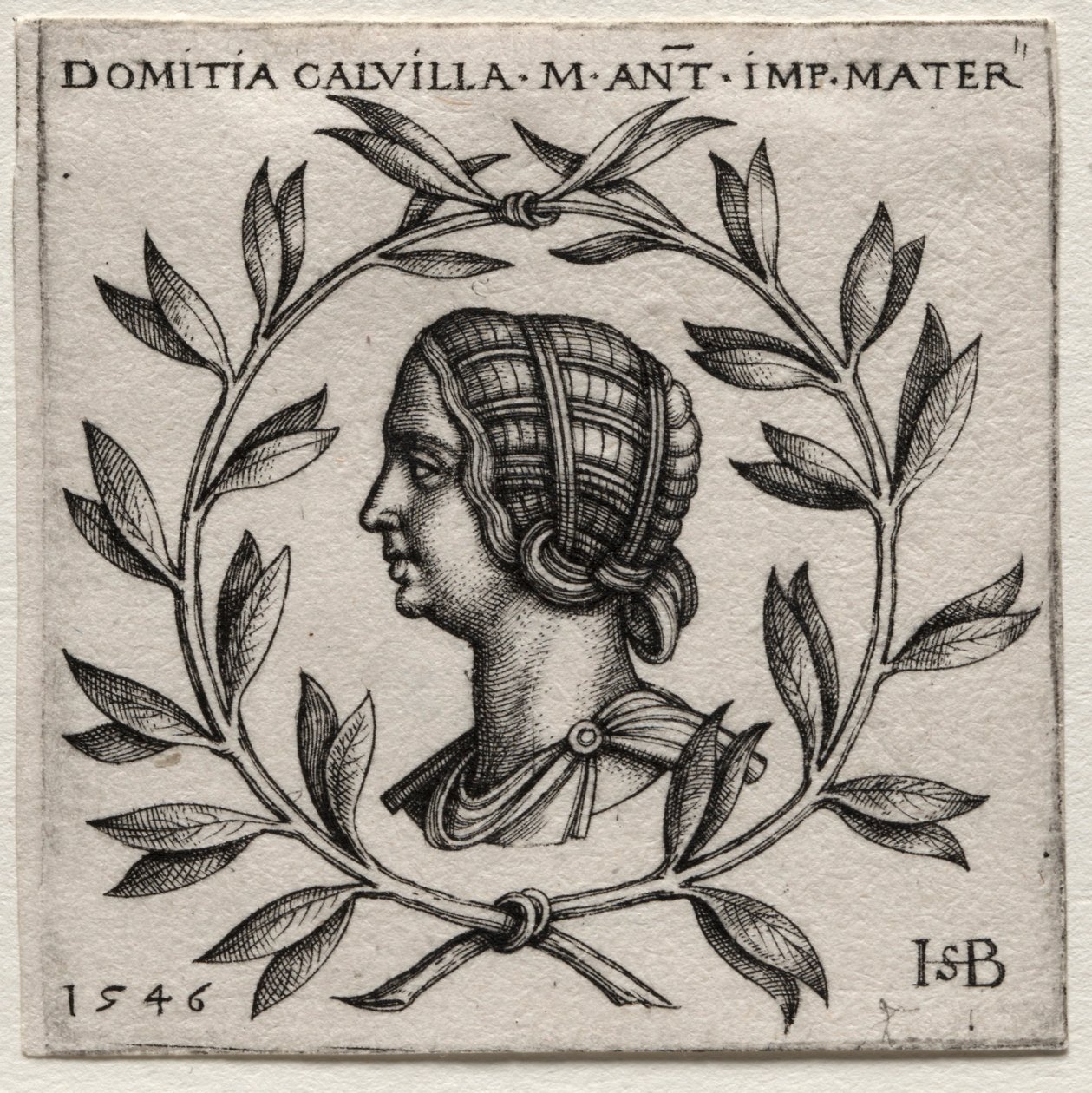 Domitia Calvilla, 1546. by Hans Sebald Beham