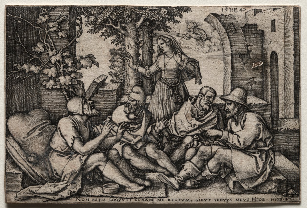 İş ve Arkadaşları by Hans Sebald Beham