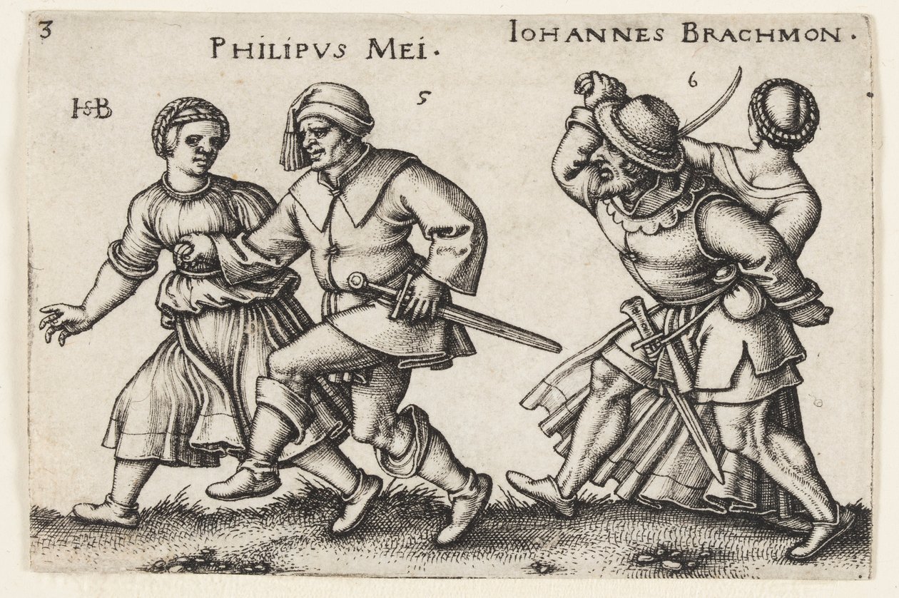 Mayıs ve Haziran by Hans Sebald Beham