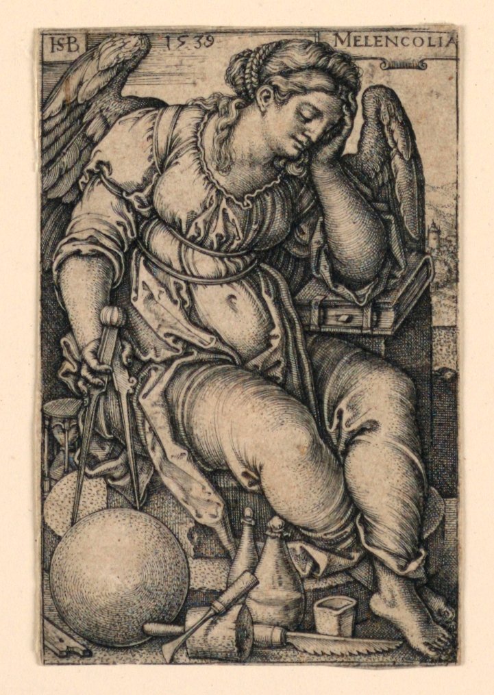Melenkoli (Melankoli) by Hans Sebald Beham