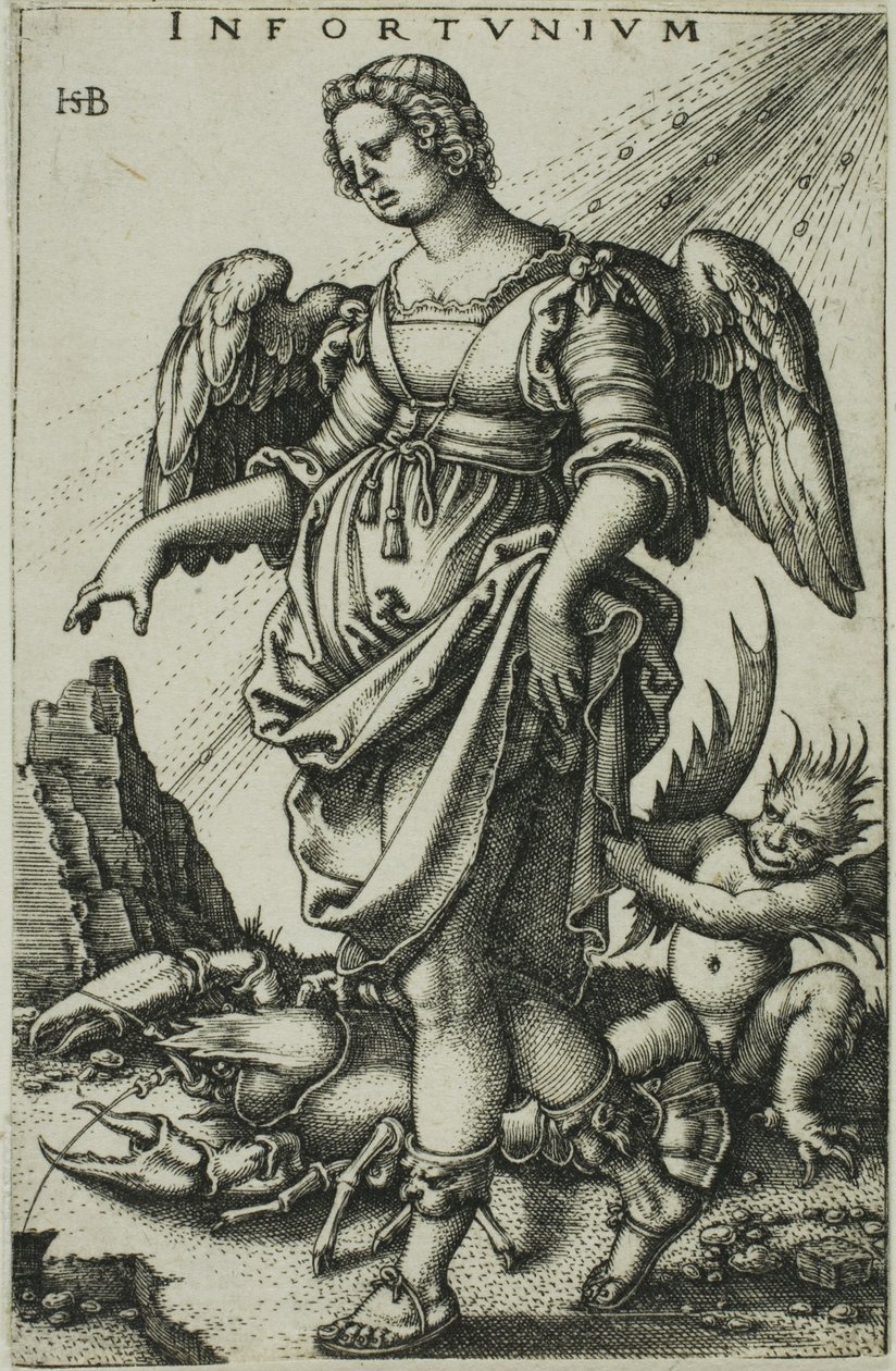 talihsizlik by Hans Sebald Beham